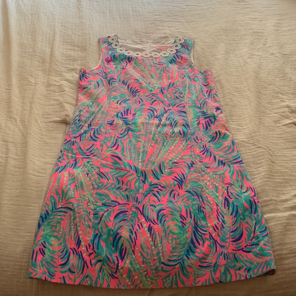 Lilly Pulitzer girl dress. Multicolor, size 14
